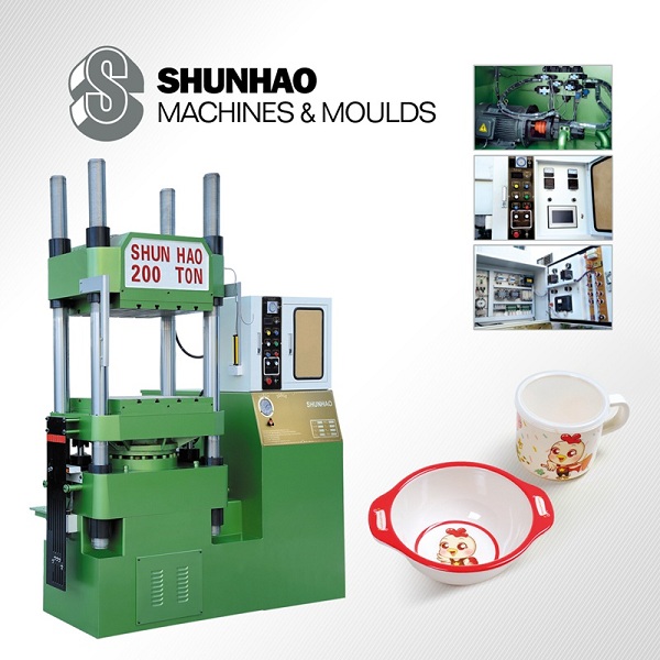 Máquinas de moldagem de talheres Shunhao