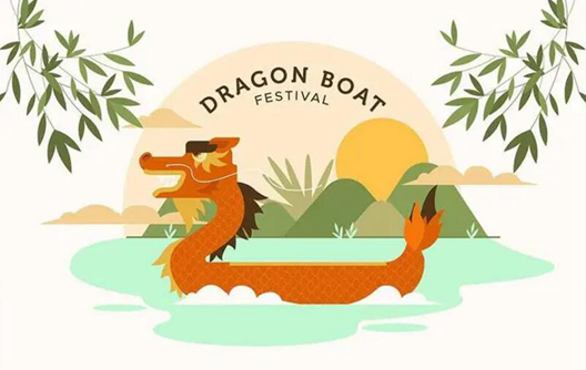 aviso de feriado do dia do barco dragão da fábrica shunhao