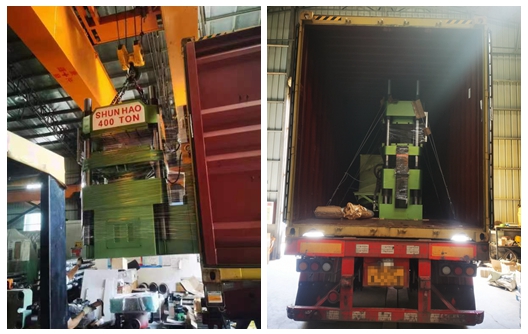 Máquina de compressa de melamina shunhao de 400 toneladas