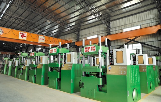 Shunhao Machines factory melamine compression equipment