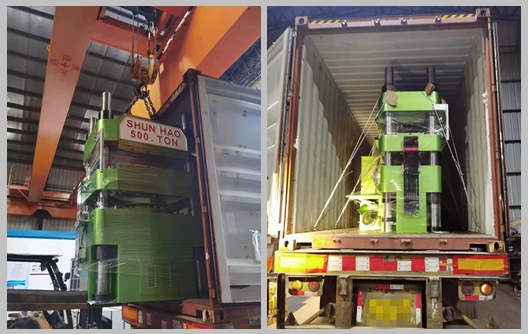 Fábrica de Máquinas e Moldes Shunhao: Atualização dos embarques de março