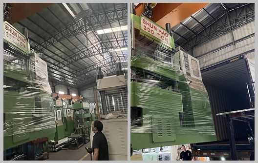 Remessa de máquina para louças de melamina de 300 toneladas da fábrica de Shunhao