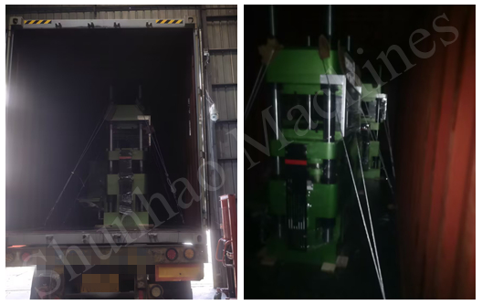 Envio de máquinas da Shunhao: máquina de pré-aquecimento de pó de melamina e máquina de moagem de louças MF totalmente automática