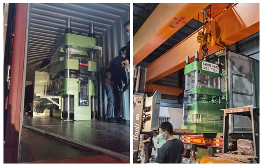Remessa de máquina de moldagem de utensílios de melamina de 300 toneladas da fábrica Shunhao
    