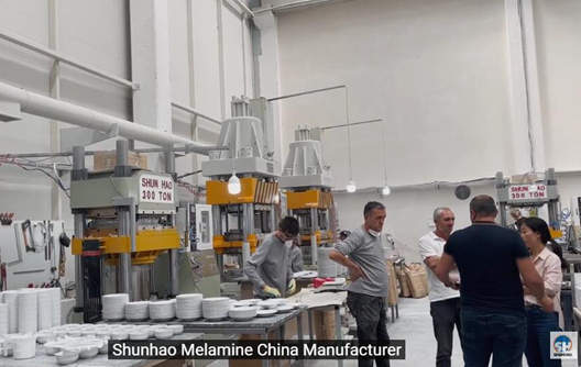 Máquina de moldagem de melamina de 300 toneladas da fábrica Shunhao